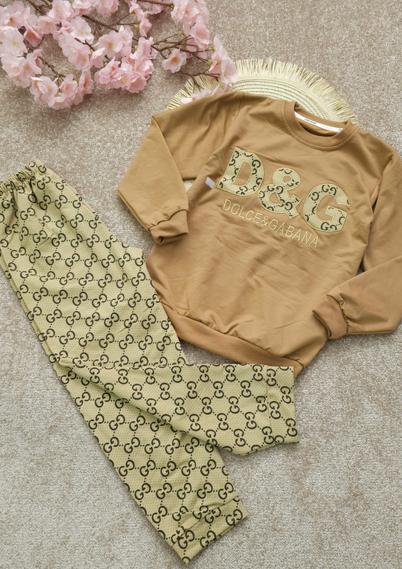 بلوز وشلوار دخترانه D&G