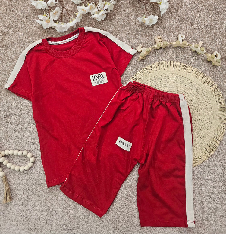 تیشرت وشلوارک پسرانه zara