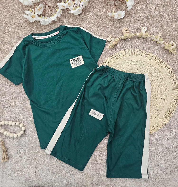تیشرت وشلوارک پسرانه zara