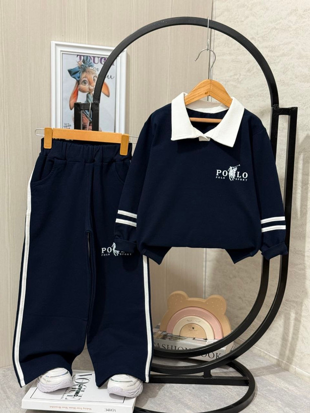ست پلوشرت وشلوار دخترانه polo