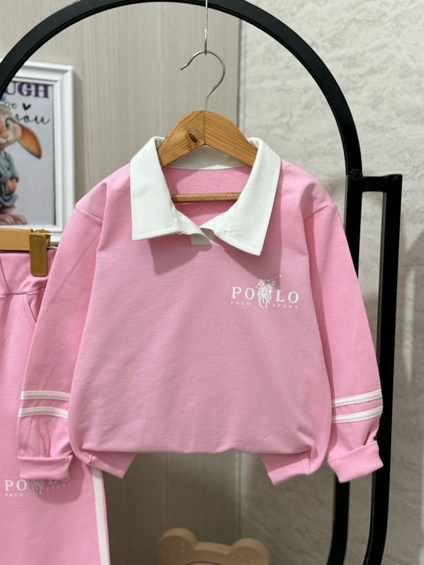 ست پلوشرت وشلوار دخترانه polo